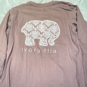 Ivory Ella Long Sleeve Pocket Tee